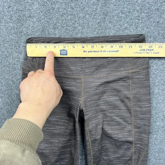 Athleta Leggings Womens Small  Brown Space Dye Heathered Yoga Athletic Tights - Picture 3 of 16